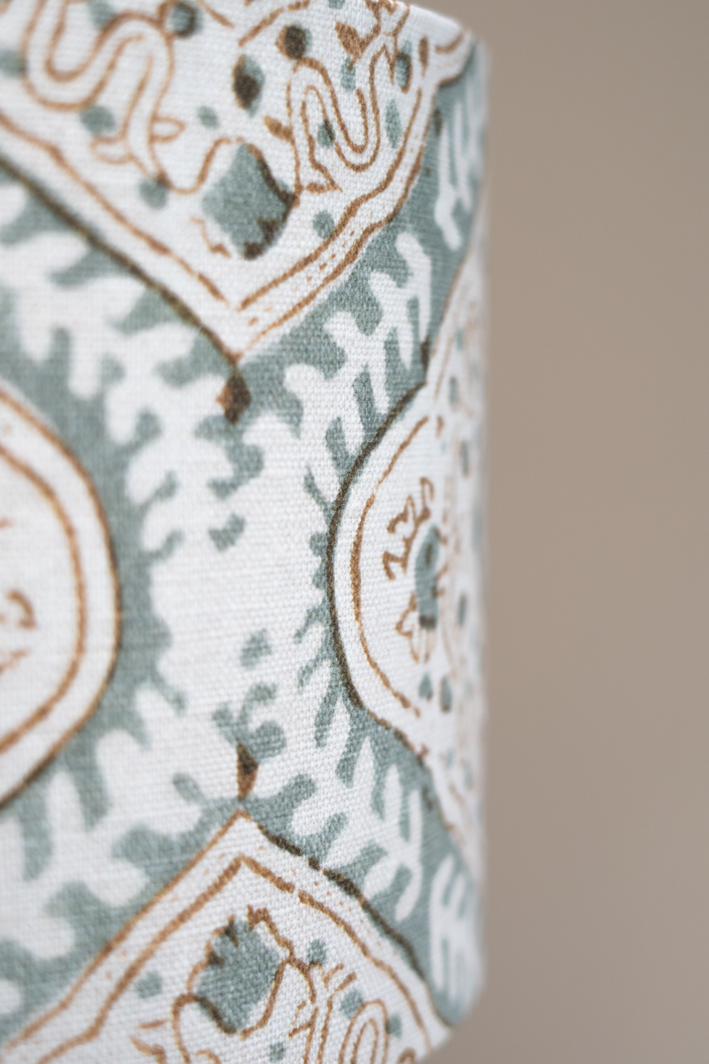 Kimmeridge - Quatrefoil drum shade