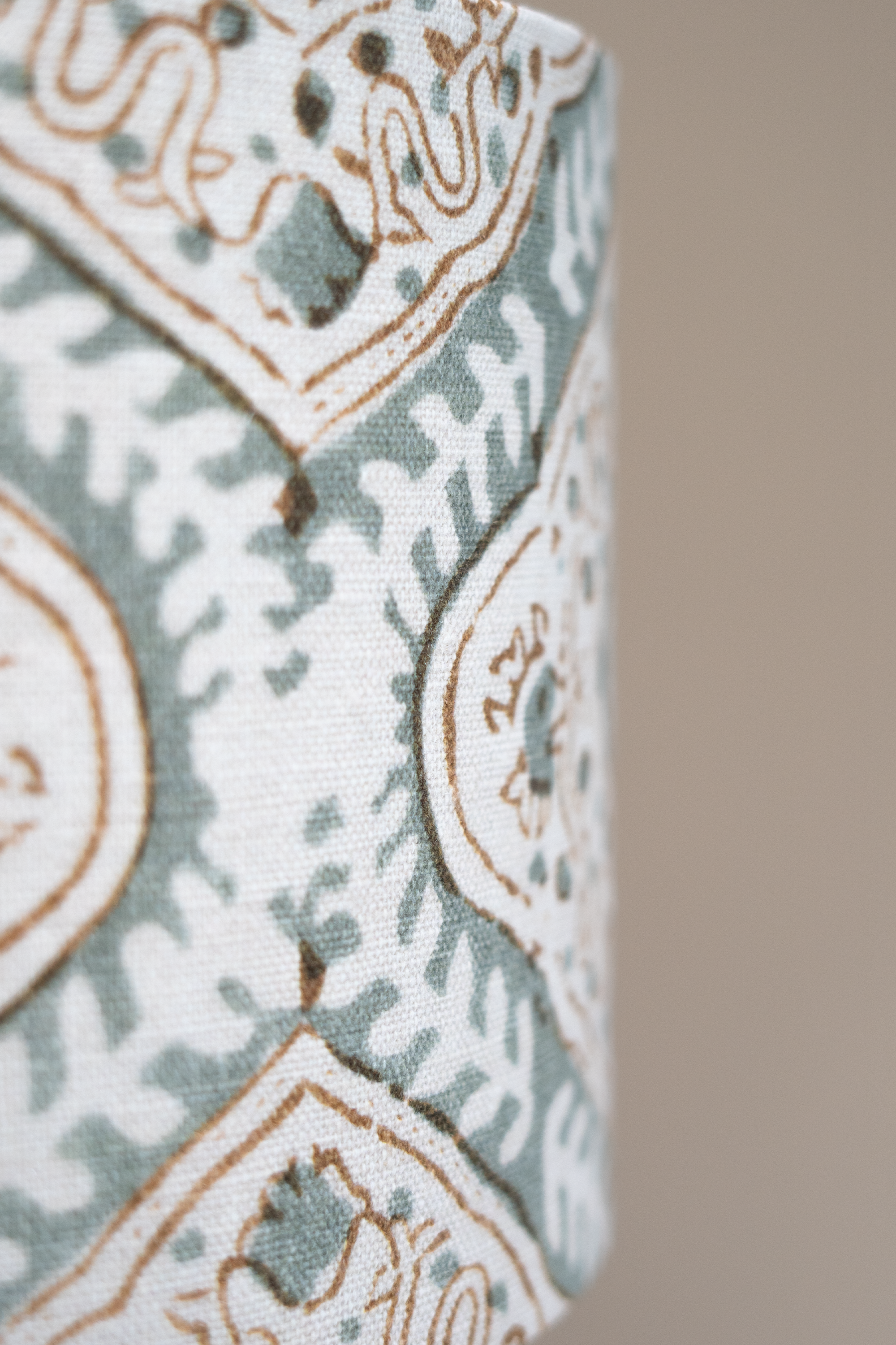 Kimmeridge - Quatrefoil drum shade