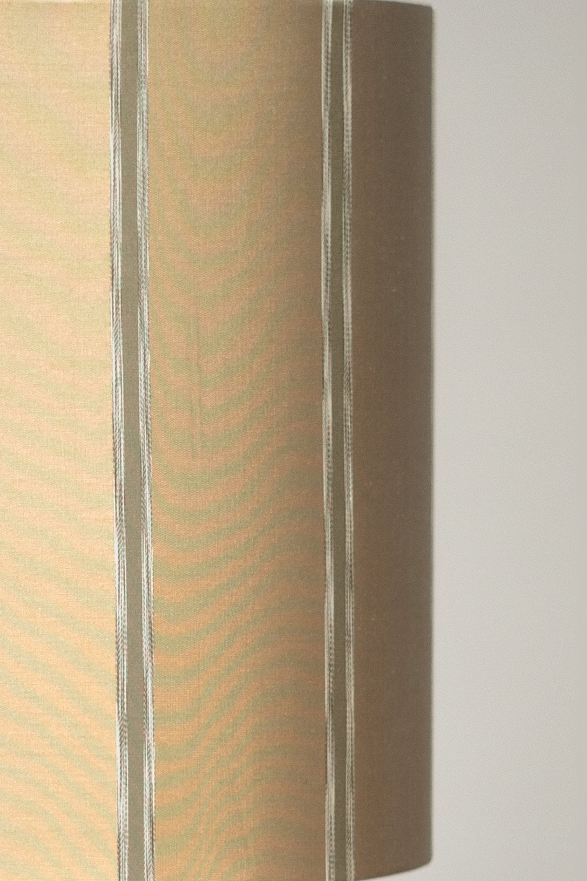Sherborne - Bronze Stripe oval drum shade