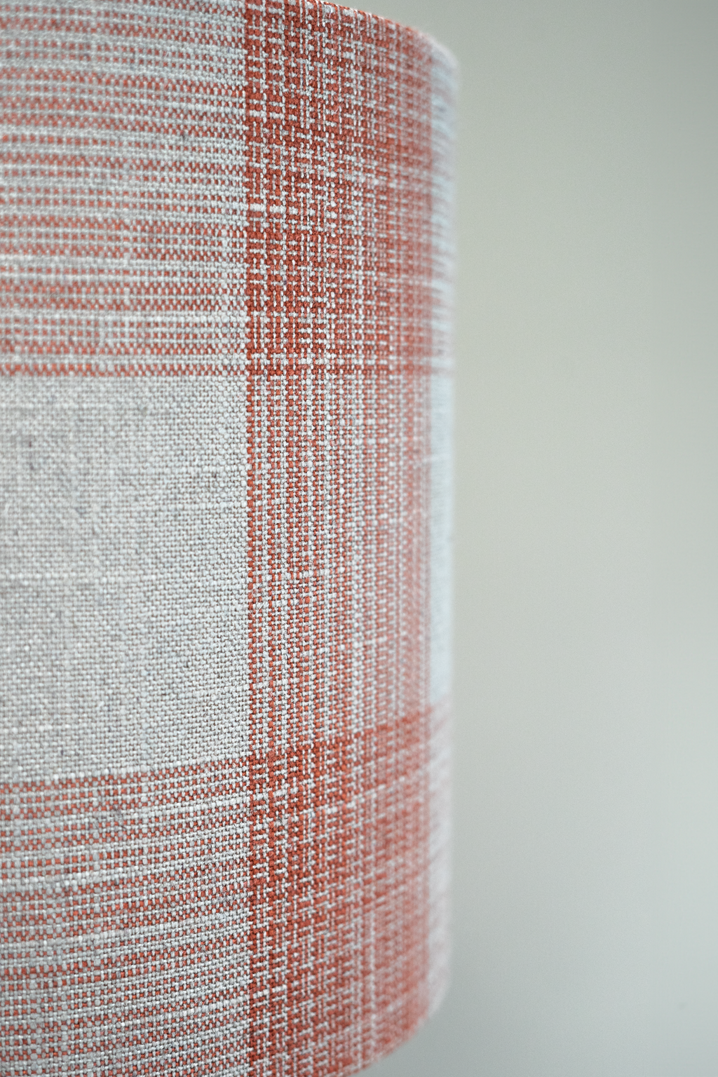 Wareham - Textured check drum shade