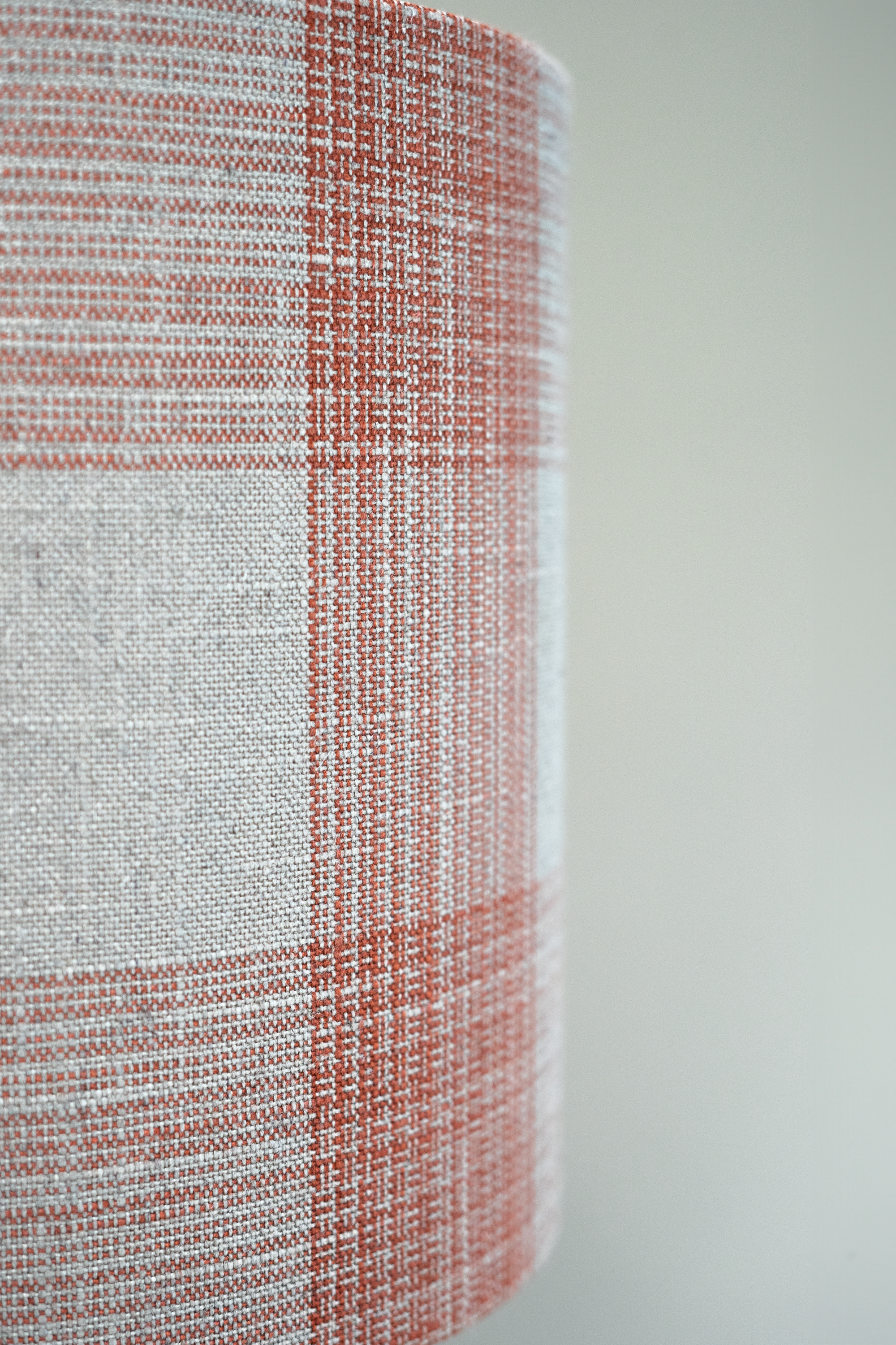 Wareham - Textured check drum shade