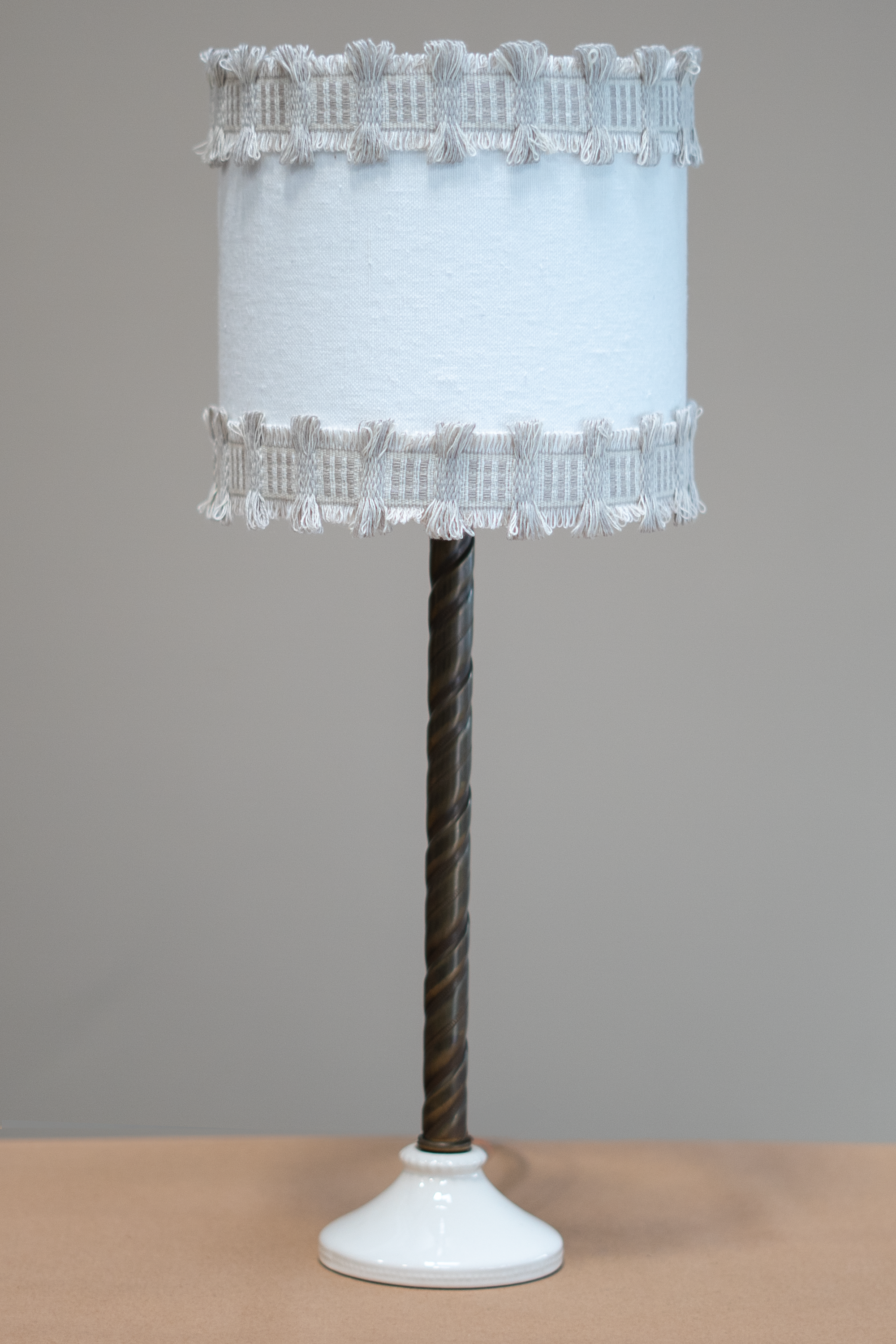 Lilliput - Plain Linen drum shade