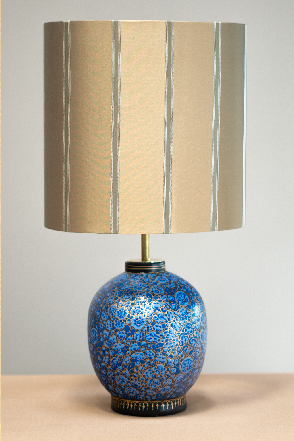 Sherborne - Bronze Stripe oval drum shade