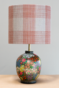 Wareham - Textured check drum shade