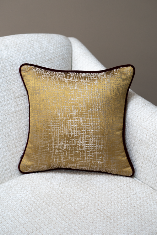 Abbas - Gold luxe cushion