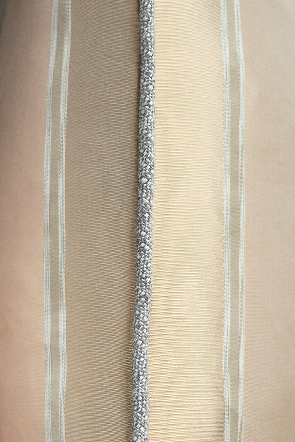 Sherborne - Bronze silk stripe cushion
