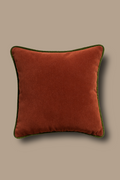 Horton - Chestnut velvet cushion